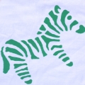 flock naklejki transferu ciepła na t-shirt 