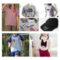 Niestandardowe logo Prasowanie na miękkich literach 3D Flock Naklejka termotransferowa Druk etykiet DIY Craft T-shirt Ubrania Torba 